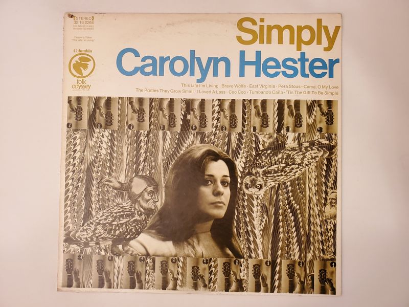 Carolyn Hester Simply Carolyn Hester vinyl record